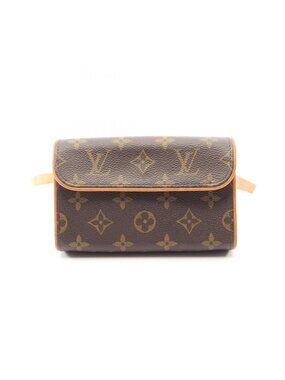 Louis Vuitton Waist Bag Pochette Florentine Canvas Leather